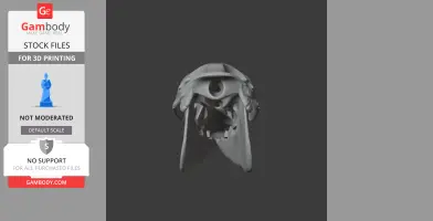Plains Zebra Skull - Skull Replica STL