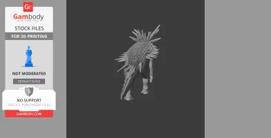 Araucanoraptor - Prehistoric Animal STL