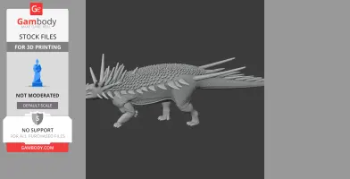Araucanoraptor - Prehistoric Animal STL