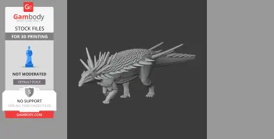 Araucanoraptor - Prehistoric Animal STL