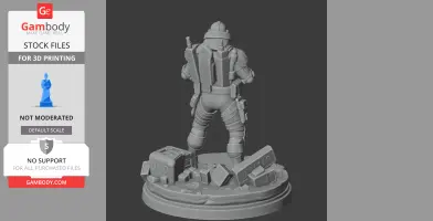 Cashout Machine The Finals - Character Figure STL