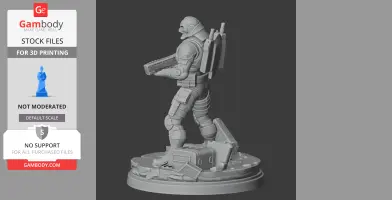 Cashout Machine The Finals - Character Figure STL