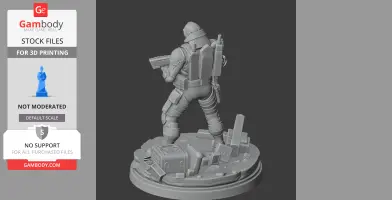 Cashout Machine The Finals - Character Figure STL