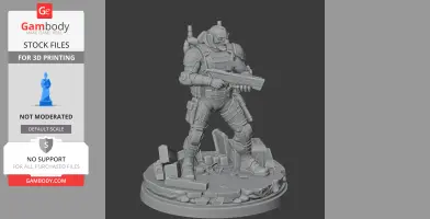 Cashout Machine The Finals - Character Figure STL