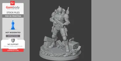 Cashout Machine The Finals - Character Figure STL