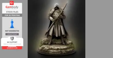 Cathedral Guard Tunic - Character Figure STL