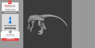 Archaeornithoides - Prehistoric Animal STL