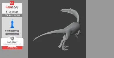 Archaeornithoides - Prehistoric Animal STL