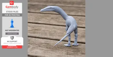 Archaeornithoides - Prehistoric Animal STL