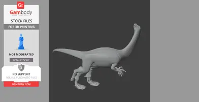 Archaeornithoides - Prehistoric Animal STL