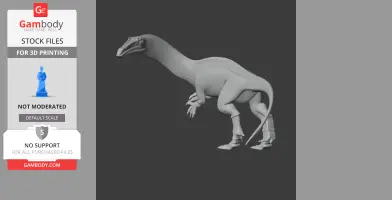 Archaeornithoides - Prehistoric Animal STL
