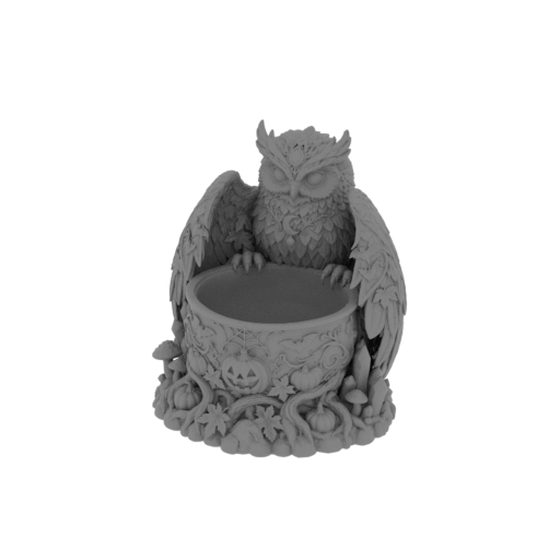 Midnight Harvest Owl-optimized.stl