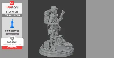 Chert Outer Wilds - Character Figure STL