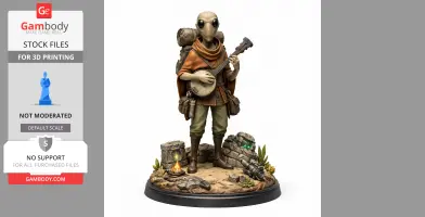 Chert Outer Wilds - Character Figure STL