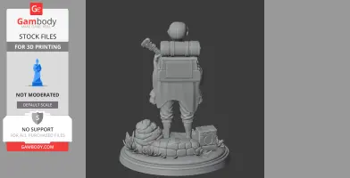 Chert Outer Wilds - Character Figure STL