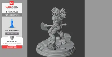 Chimera Dying Light The Beast - Character Figure STL