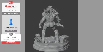Chimera Dying Light The Beast - Character Figure STL
