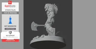 Chimera Dying Light The Beast - Character Figure STL