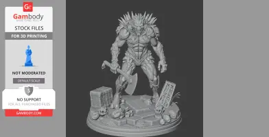 Chimera Dying Light The Beast - Character Figure STL