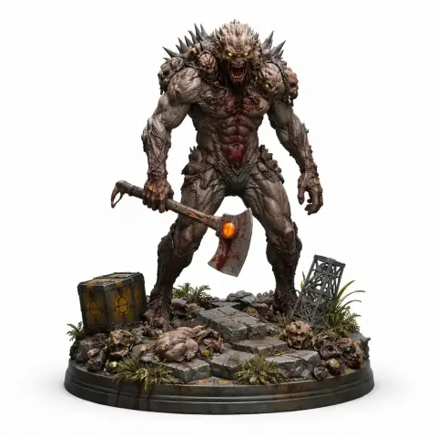 Chimera Dying Light The Beast - Character Figure STL