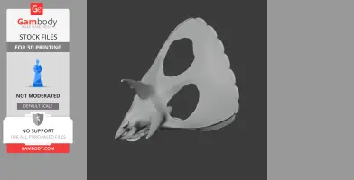 Protorosauria Skull - Skull Replica STL