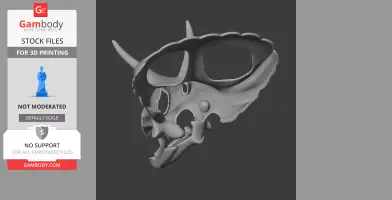 Protorosauria Skull - Skull Replica STL