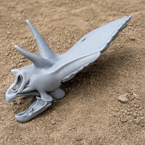 Protorosauria Skull - Skull Replica STL