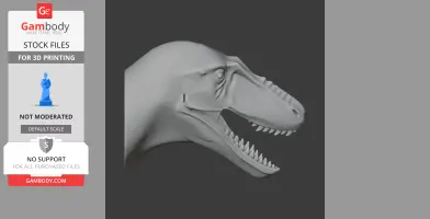 Asiatyrannus - Prehistoric Animal STL