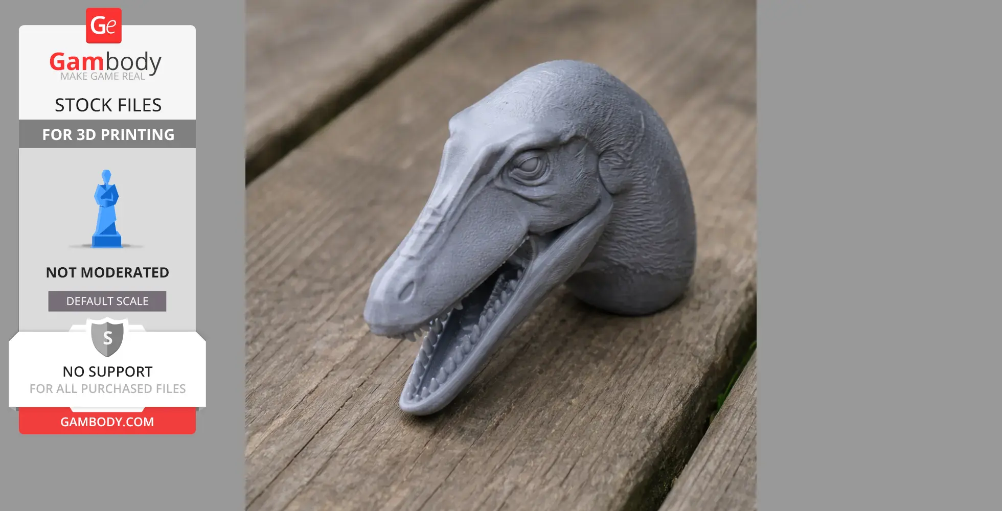 Asiatyrannus - Prehistoric Animal STL