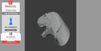 Asiatyrannus - Prehistoric Animal STL