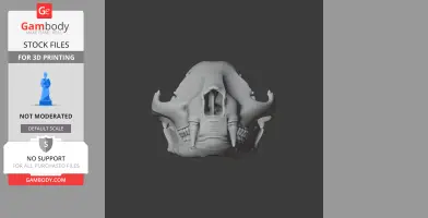 Puma Skull - Skull Replica STL
