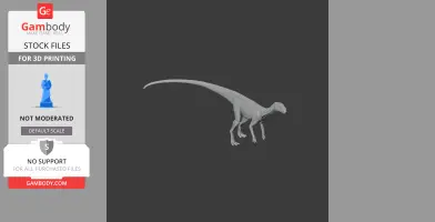 Asilisaurus - Prehistoric Animal STL