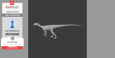 Asilisaurus - Prehistoric Animal STL