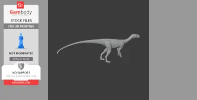 Asilisaurus - Prehistoric Animal STL