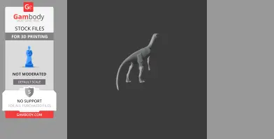 Asilisaurus - Prehistoric Animal STL