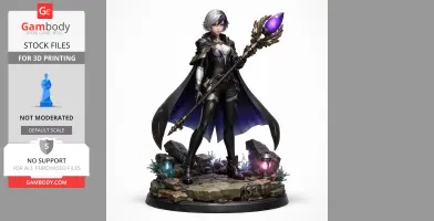 Clea Clair Obscur Expedition 33 - Character Figure STL