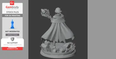 Clea Clair Obscur Expedition 33 - Character Figure STL