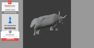 Aurochs - Prehistoric Animal STL