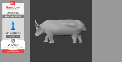 Aurochs - Prehistoric Animal STL
