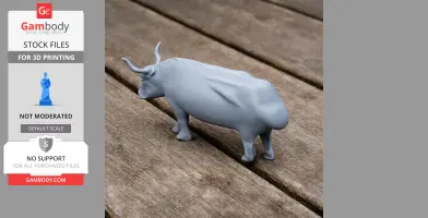 Aurochs - Prehistoric Animal STL