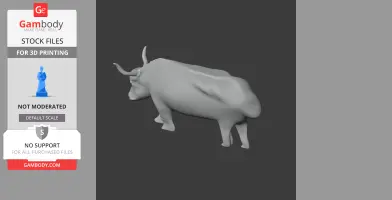 Aurochs - Prehistoric Animal STL