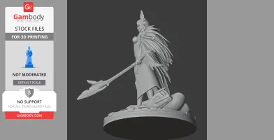 Commander Honglan Wuchang Fallen - Character Figure STL