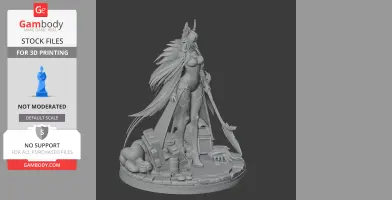Commander Honglan Wuchang Fallen - Character Figure STL
