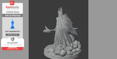 Commander Honglan Wuchang Fallen - Character Figure STL