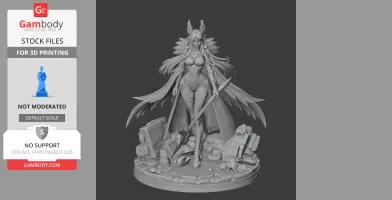 Commander Honglan Wuchang Fallen - Character Figure STL
