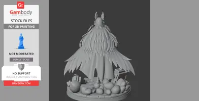Commander Honglan Wuchang Fallen - Character Figure STL