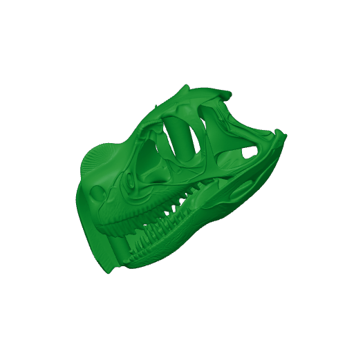Qinlingosaurus Skull.3mf