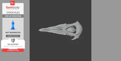 Quetzalcoatlus Skull - Skull Replica STL