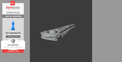 Quetzalcoatlus Skull - Skull Replica STL