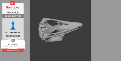 Resplendent Quetzal Skull - Skull Replica STL